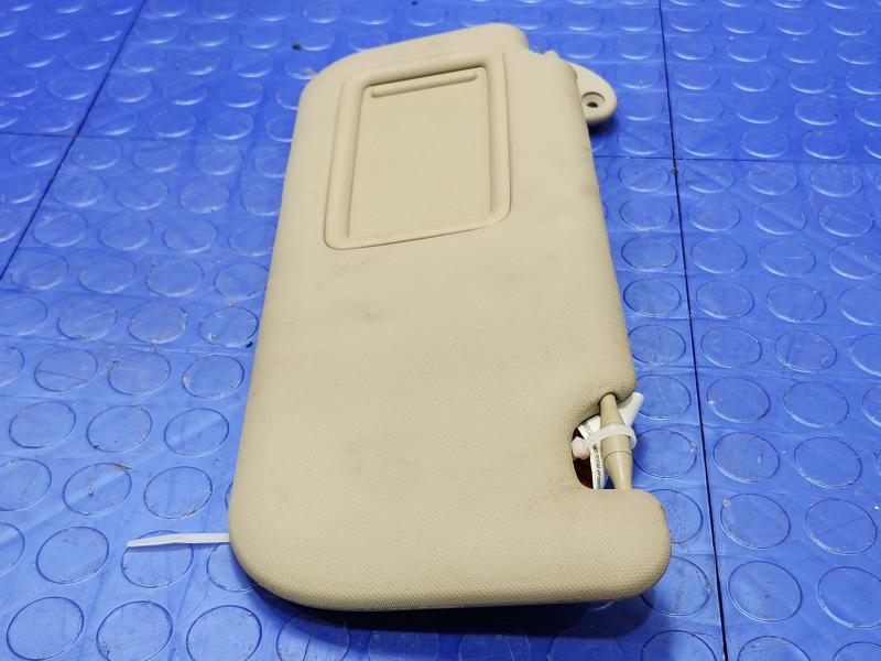 2014-2016 Toyota Corolla Sun Visor Left Driver Side Tan OEM 7432002B50A0,LH