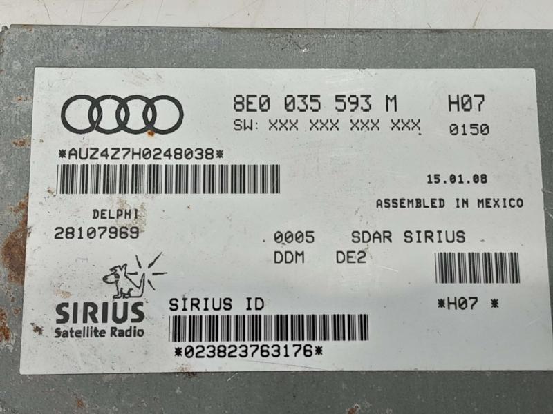 2008 Volkswagen Golf GTI Audio & Visual Equip.(Radio)
