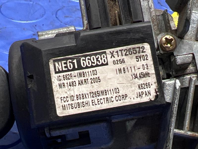 2006-2008 Mazda MX-5 Miata Ignition Switch Assembly with Key Genuine OEM Part