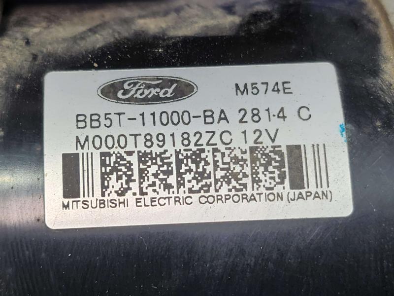 2015 Ford Fusion Starter Motor
