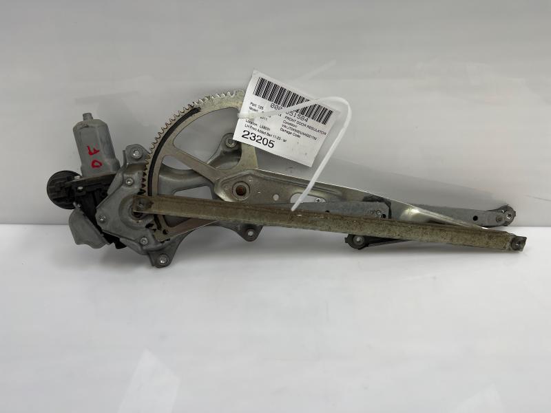 2011 Toyota Prius Front Door Regulator