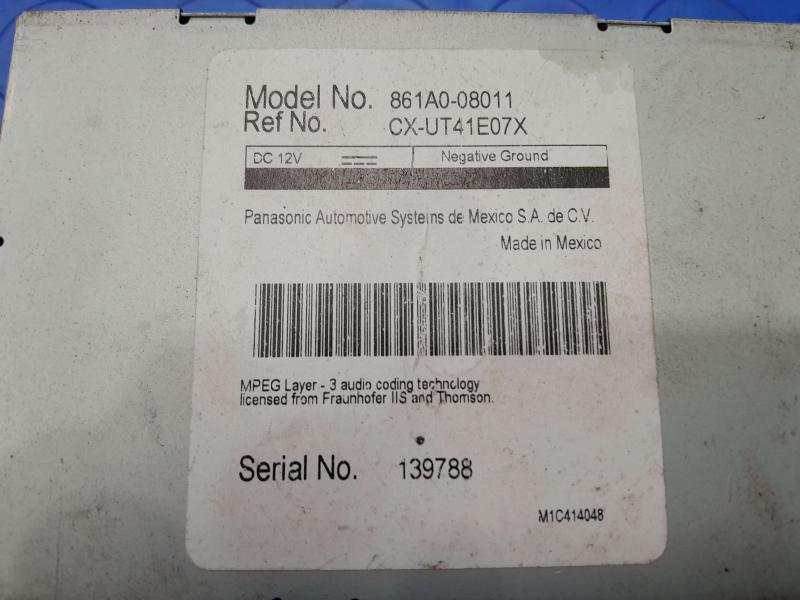 2012-2014 Toyota Sienna Multimedia Interface Module Genuine OEM 861A008011