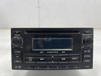 2013 Subaru Crosstrek Audio & Visual Equip.(Radio)