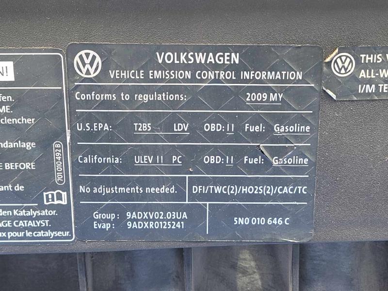 2009 Volkswagen Tiguan Radiator Support