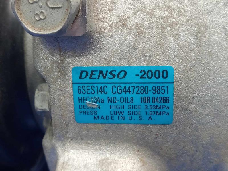 2015 Hyundai Sonata A/C Air Compressor