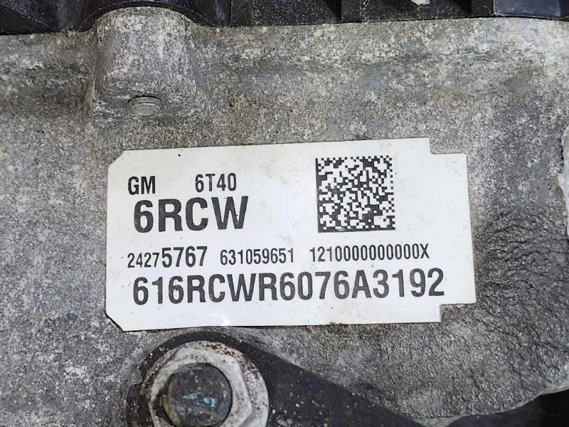 2016 Chevrolet Trax Transmission Assy.