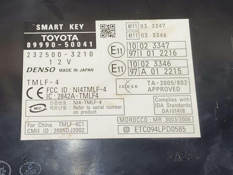 2008 Lexus LS 460 Chassis Brain Box