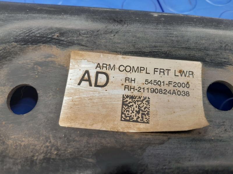 2020 Hyundai Elantra Lower Control Arm Front