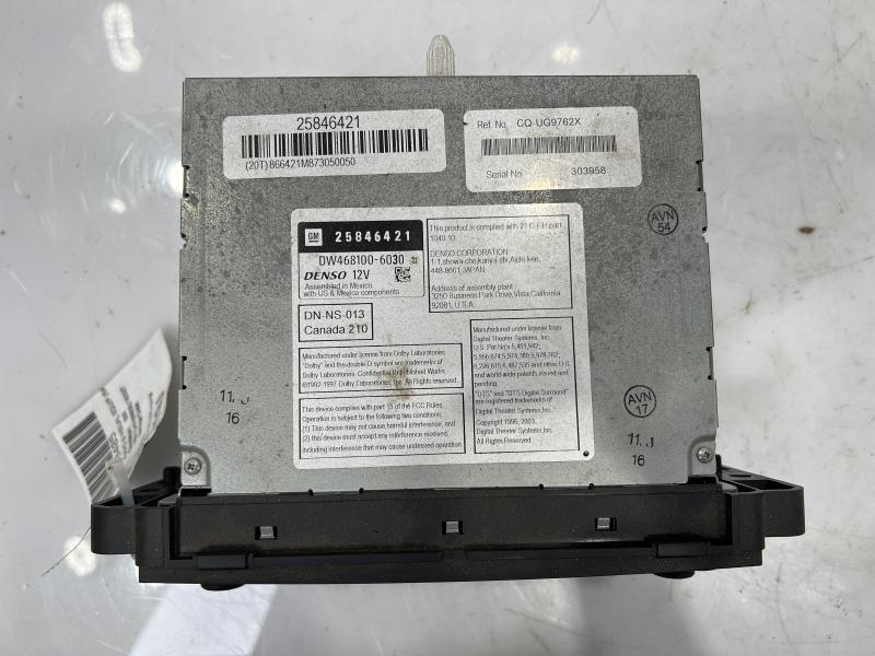 2008 GMC Yukon XL Audio & Visual Equip.(Radio)