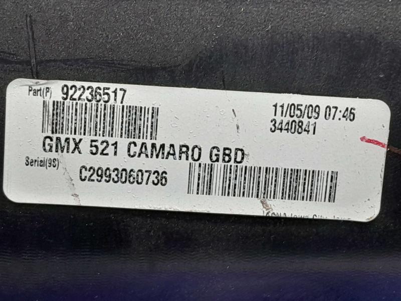 2010 Chevrolet Camaro Glove Box