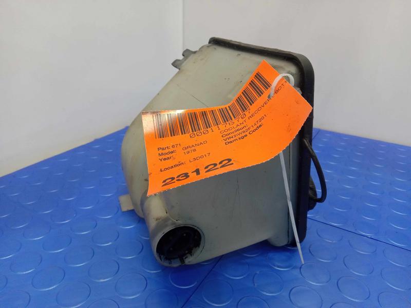 1977-1980 Ford Granada Engine Radiator Coolant Overflow Reservoir Assembly OEM