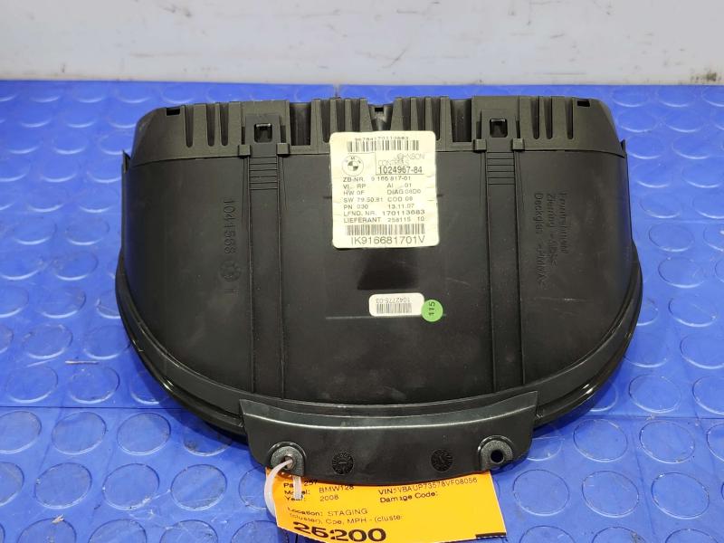 2008 BMW 128i Speedometer