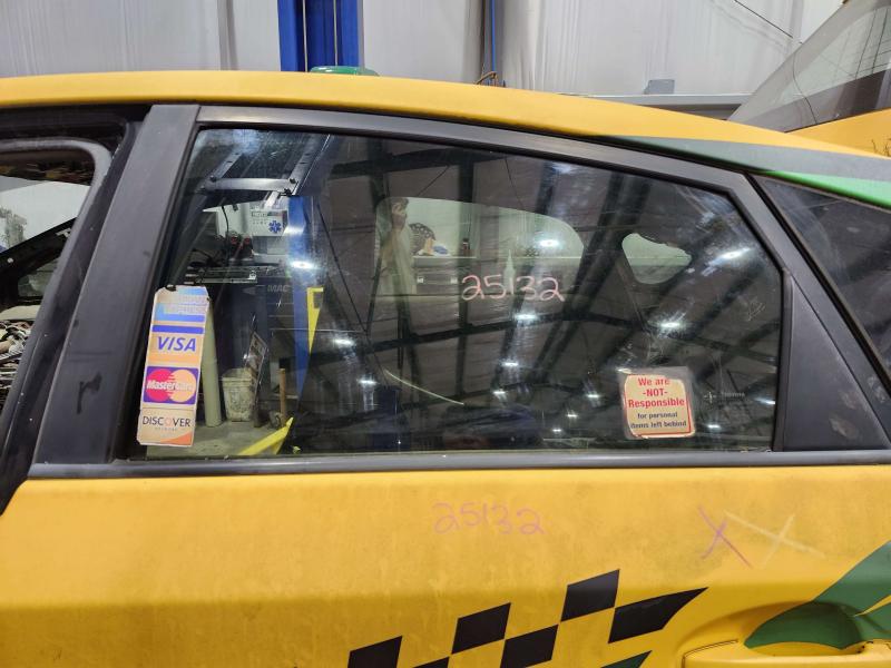 2010-2015 Toyota Prius Rear Door Glass Left Driver Side OEM 6810447051,LH