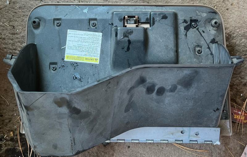 1998 1999 2000 Ford Ranger Glove Box Compartment Tan OEM F87Z1006024AAE