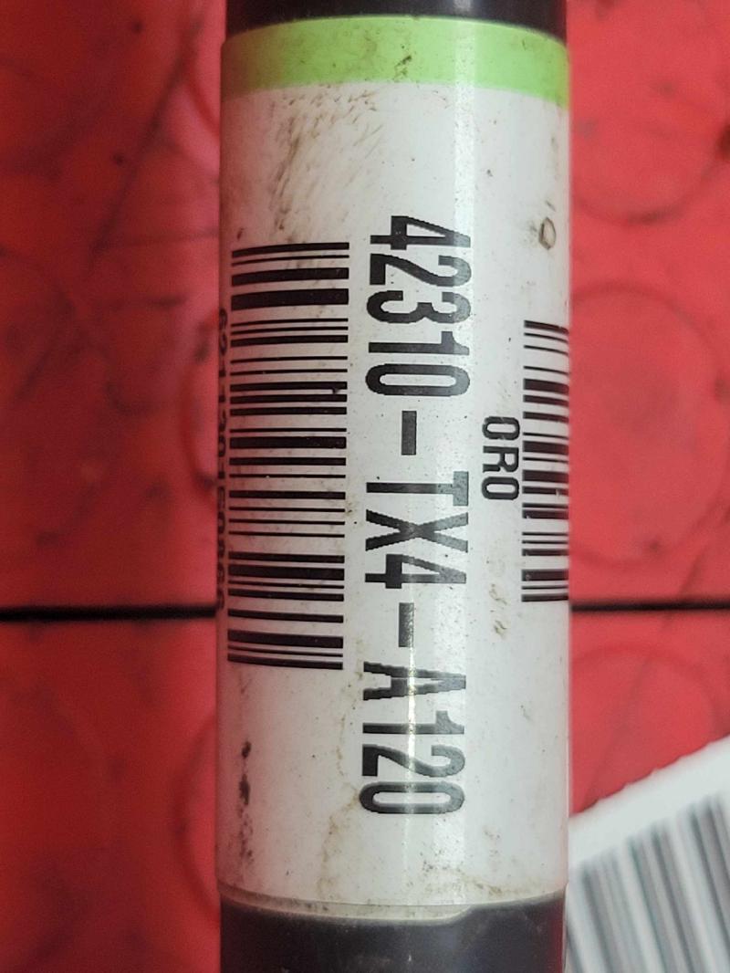 2016 Acura RDX Axle Shaft