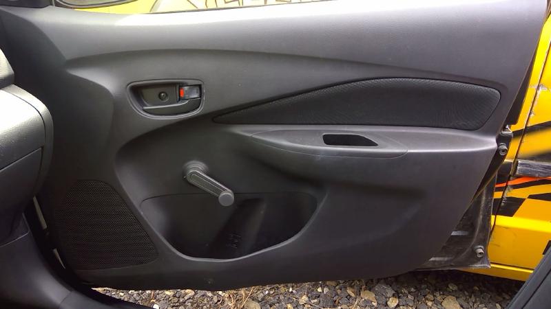 2009 - 2012 Toyota Yaris Front Door Panel RH Passenger Side Gray Manual 4Dr Sedan ONLY OEM 676105C780B1