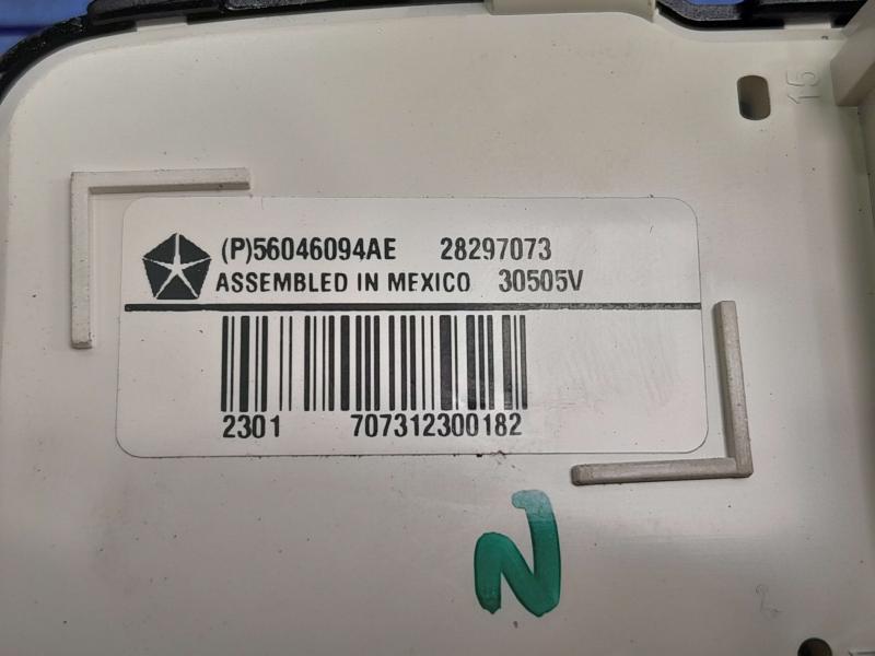 2012 Jeep Grand Cherokee Combination Switch
