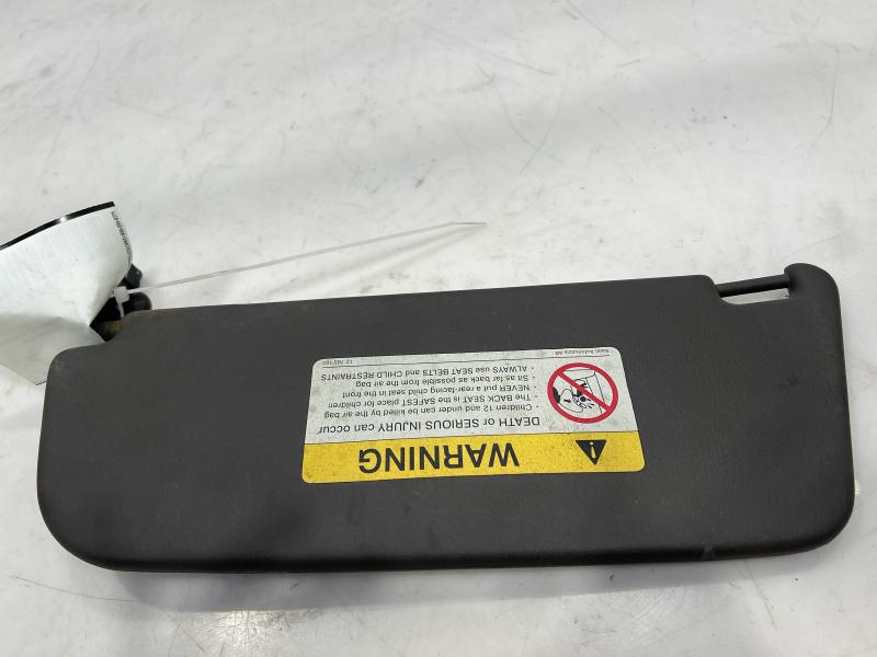 1999 - 2003 Saab 9-3 Convertible Sun Visor Dark Gray RH Passenger Side OEM