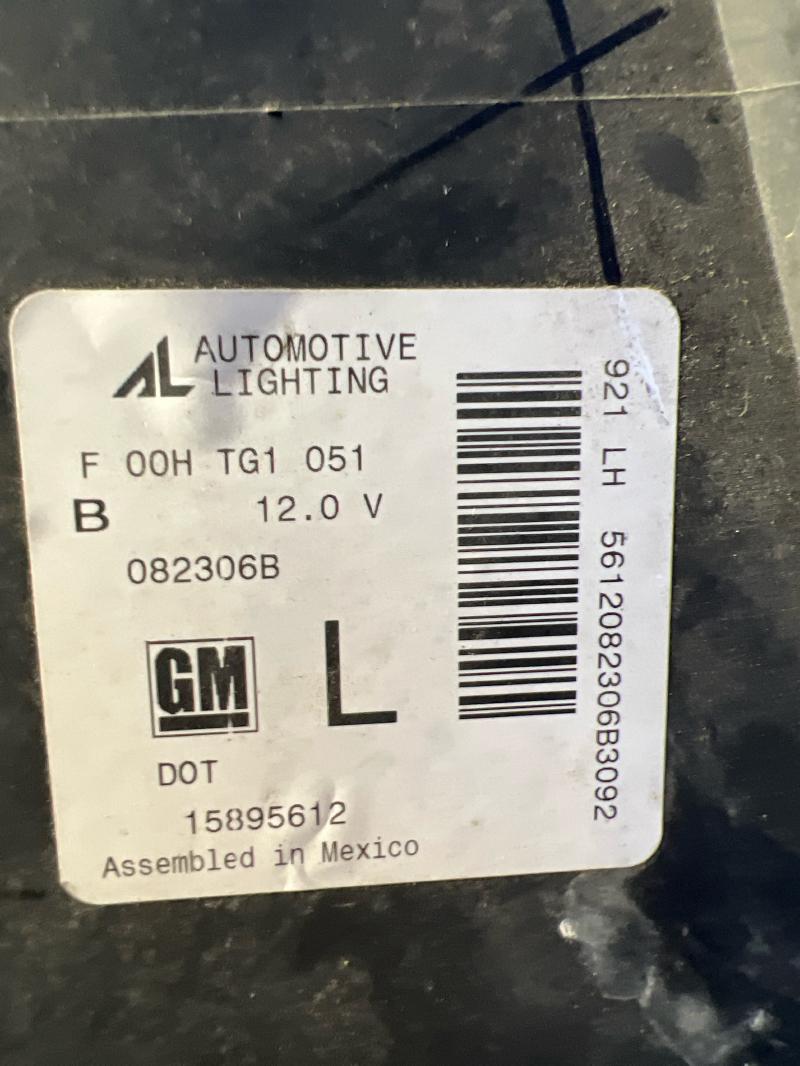 2007 Chevrolet Suburban Headlamp Assembly