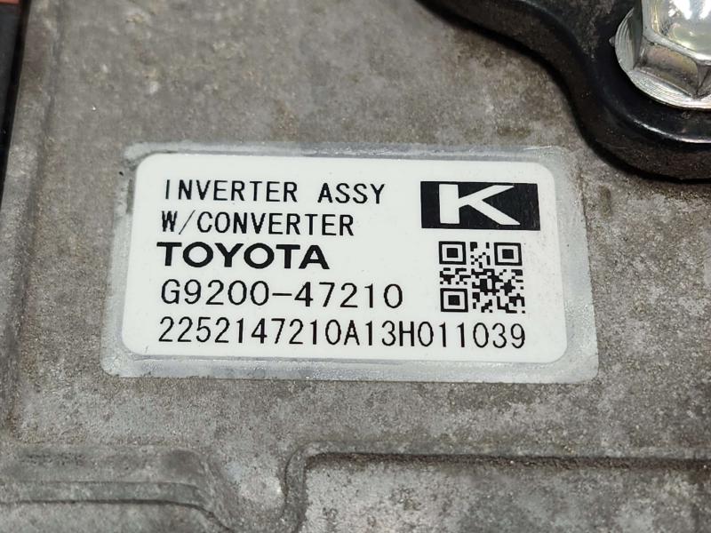 2013 Toyota Prius Converter/Inverter/Charger