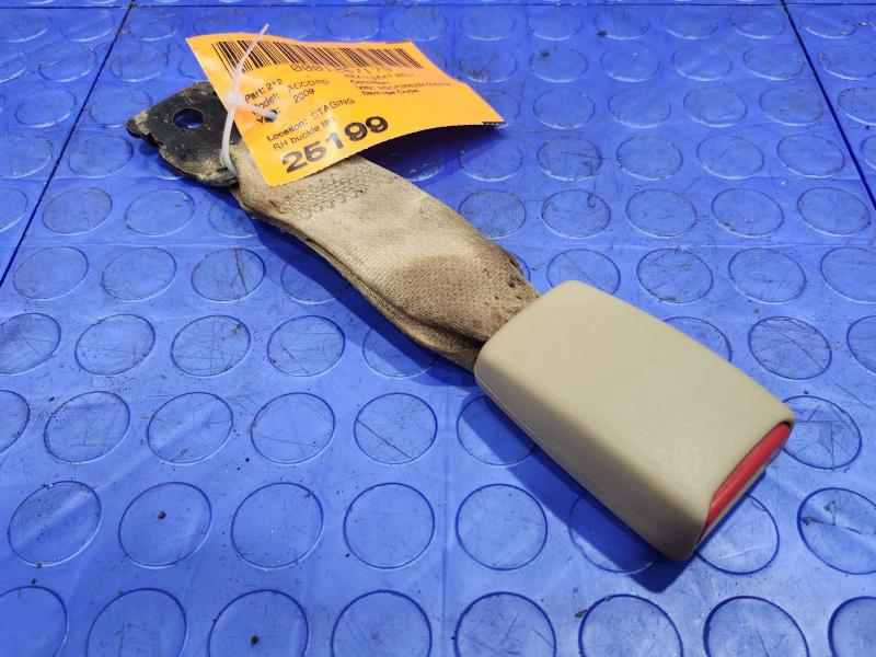 2009 Honda Accord Rear Seat Belt
