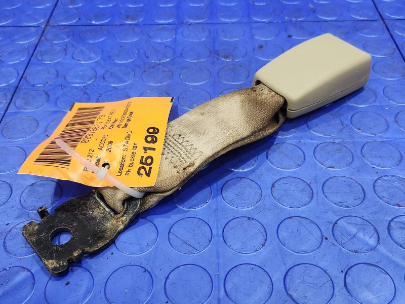 2009 Honda Accord Rear Seat Belt