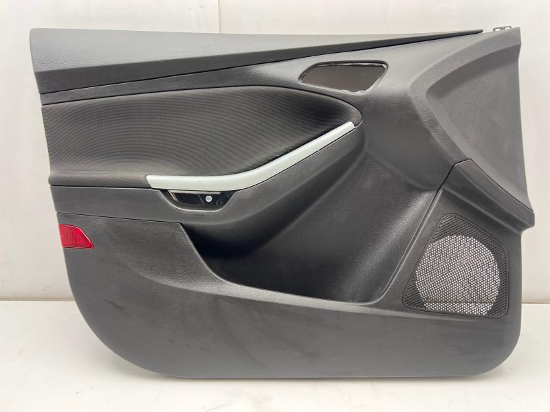 2012 Ford Focus Front Door Trim Panel LH Driver Side Black Cloth OEM CV6Z5423943BC