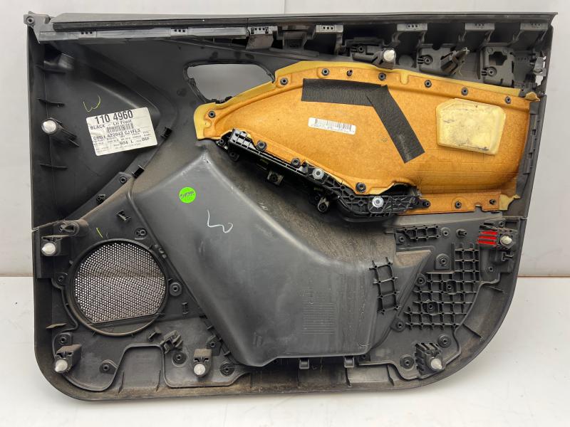 2012 Ford Focus Front Door Trim Panel LH Driver Side Black Cloth OEM CV6Z5423943BC