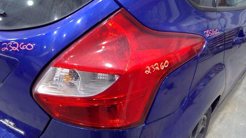 2013 Ford Focus Tail Light Assembly