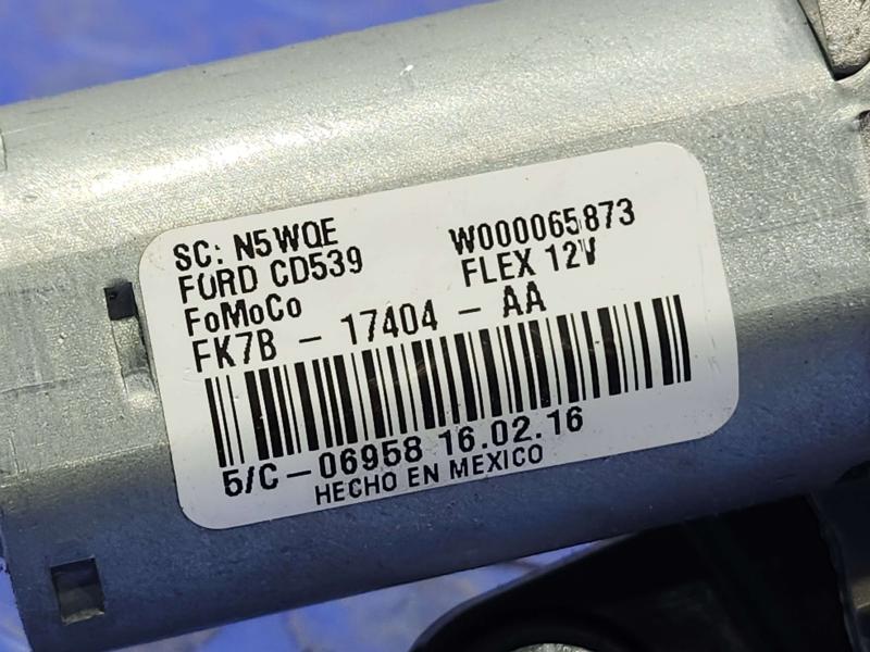 2016 Ford Edge Wiper Motor Rear