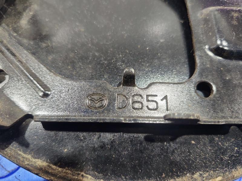 2011-2014 Mazda 2 Fuel Fill Door Gas Flap Black A3F Genuine OEM D65142410D