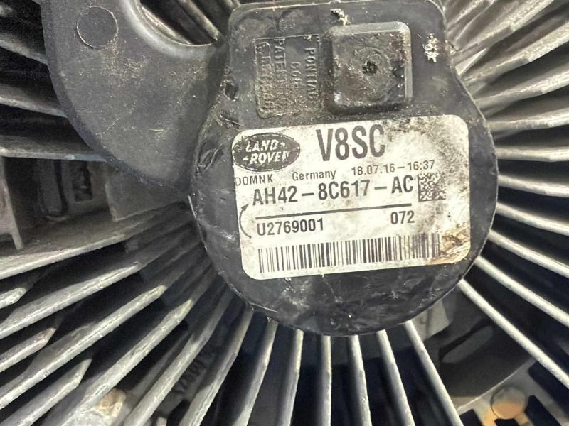 2016 Land Rover Range Rov Electric Cooling Motor