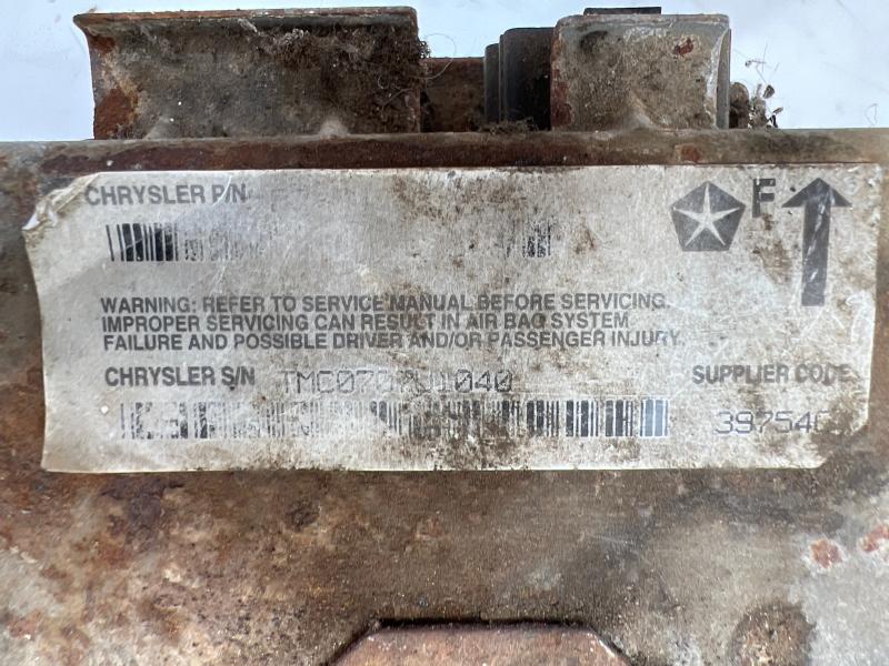 1996 1997 Dodge Ram Truck SRS Restraint Control Module OEM 56043365