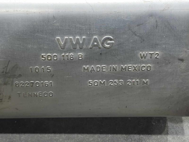 2015-2018 Volkswagen Golf Center Intermediate Exhaust Muffler Genuine OEM 5Q0253209AM