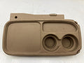 2002 - 2004 Honda CR-V Center Flip-Up Tan Console Tray Cupholder OEM