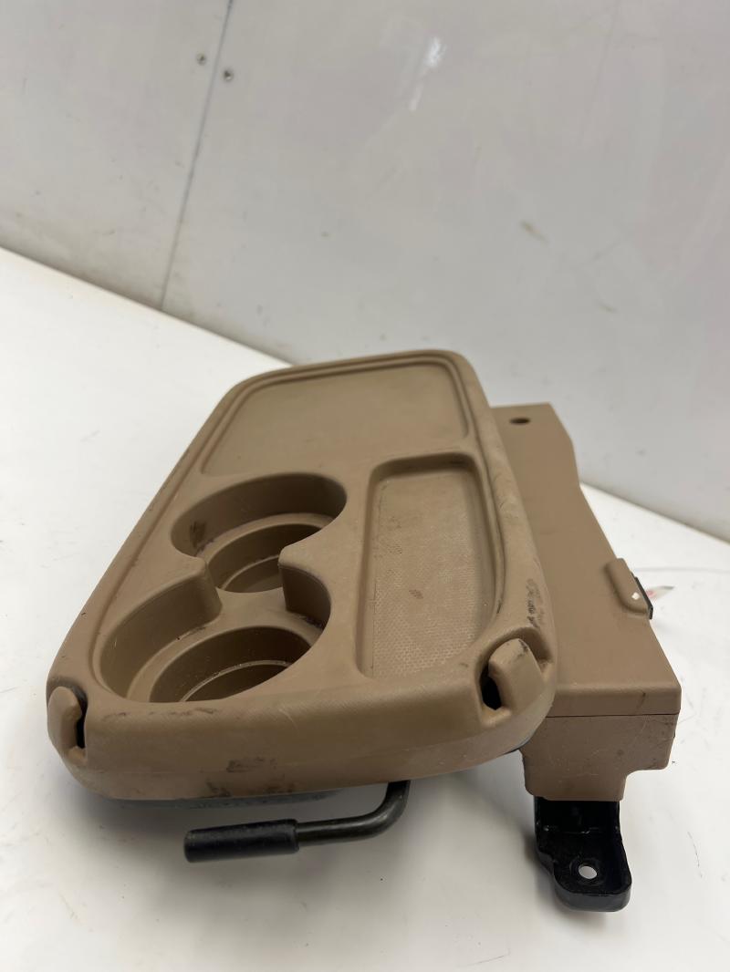 2002 - 2004 Honda CR-V Center Flip-Up Tan Console Tray Cupholder OEM