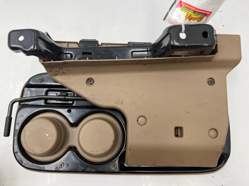 2002 - 2004 Honda CR-V Center Flip-Up Tan Console Tray Cupholder OEM