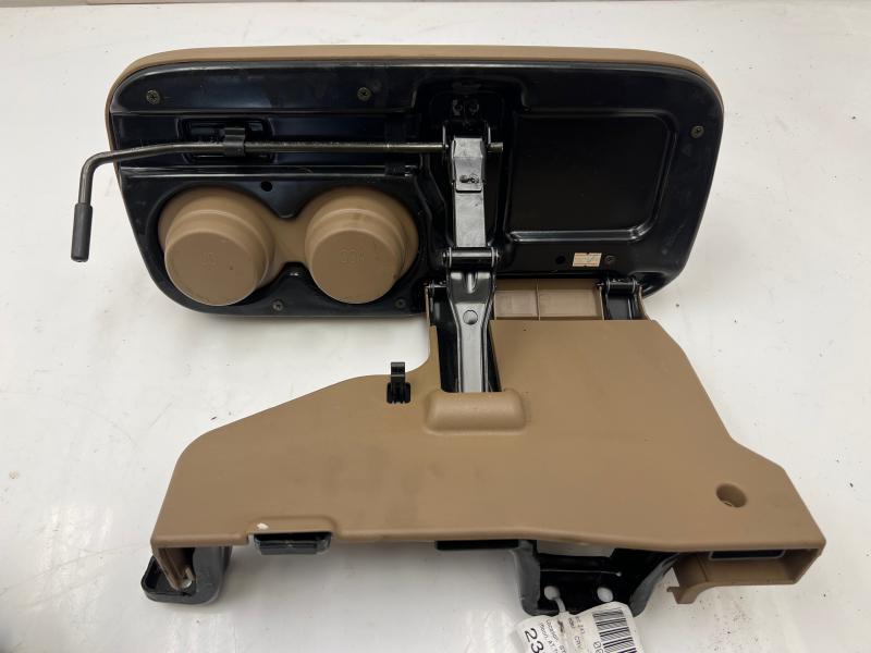 2002 - 2004 Honda CR-V Center Flip-Up Tan Console Tray Cupholder OEM