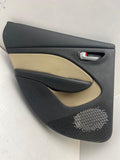 2013 Dodge Dart Rear Door Trim Panel LH Driver Side Tan Leather OEM 5MY651AWAC