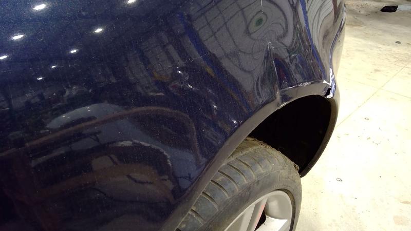 2008 Jaguar XK Quarter Panel