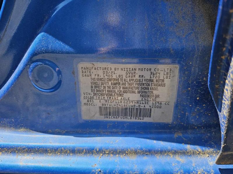 2021 Nissan Versa Air Cond. Evaporator