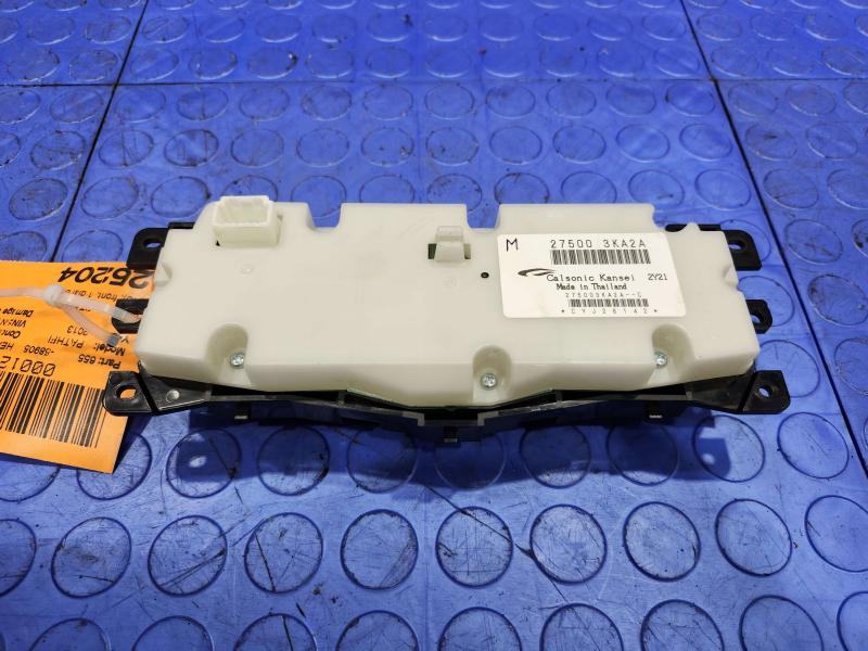 2013 Nissan Pathfinder Heater A/C Control