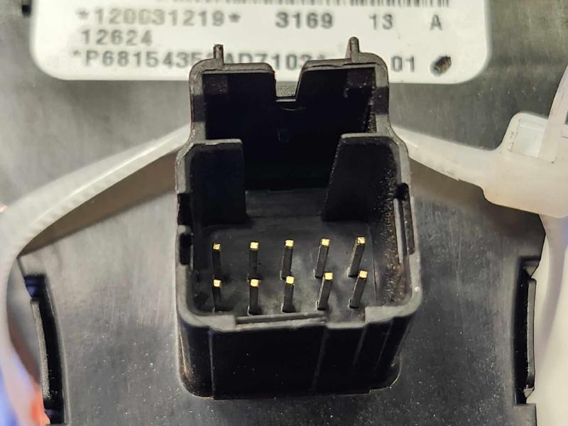 2021 Chrysler Voyager Headlight Switch (Dash Mtd)