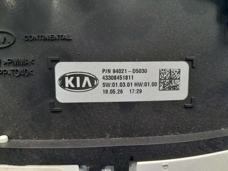 2019-2020 Kia Optima Instrument Cluster Speedometer 124K 3.5" Screen OEM 94021D5030