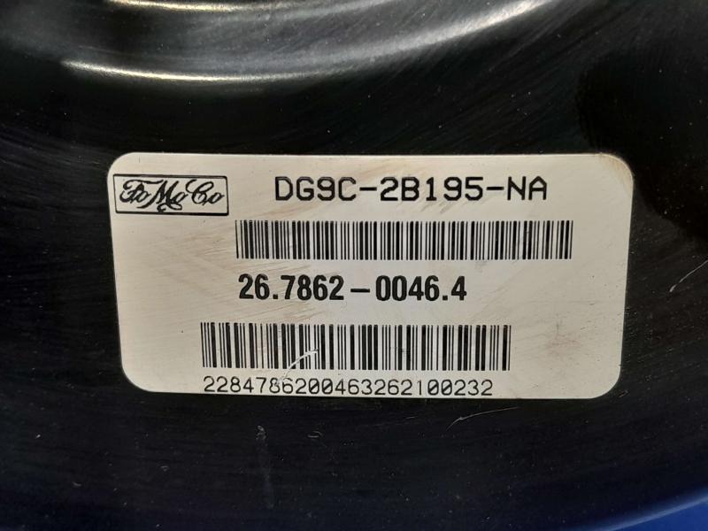 2013 Ford Fusion 2.5L OEM Power Brake Booster Servo Genuine Part DG9C-2B195-NA