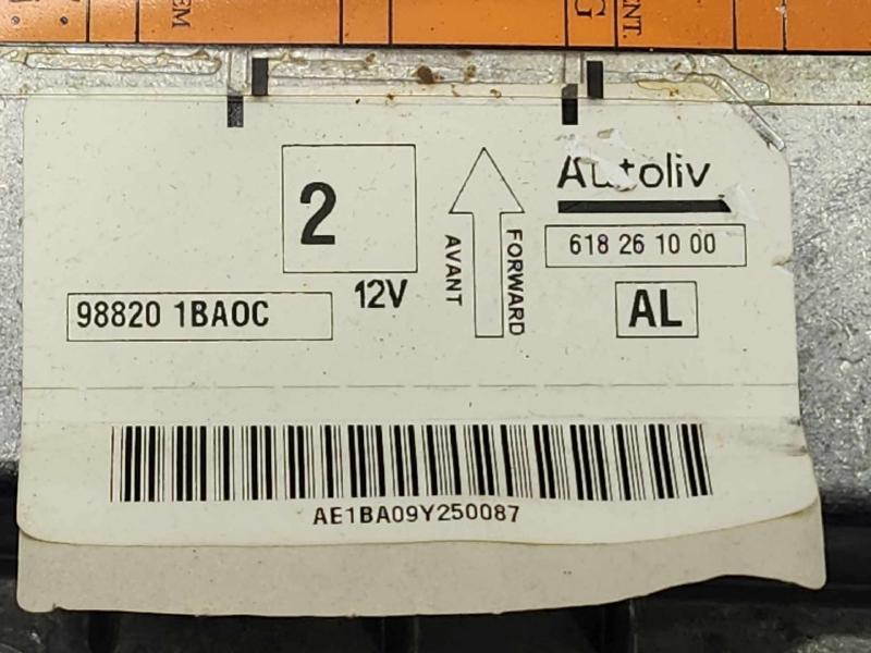 2008-2012 Infiniti EX35 SRS Restraint Control Module Genuine OEM 98820-1BA0C