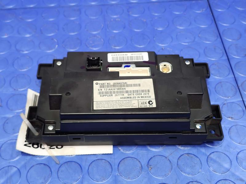 2011-2020 Dodge Journey OEM 4.3" Display Screen Assembly Genuine 5064976AI