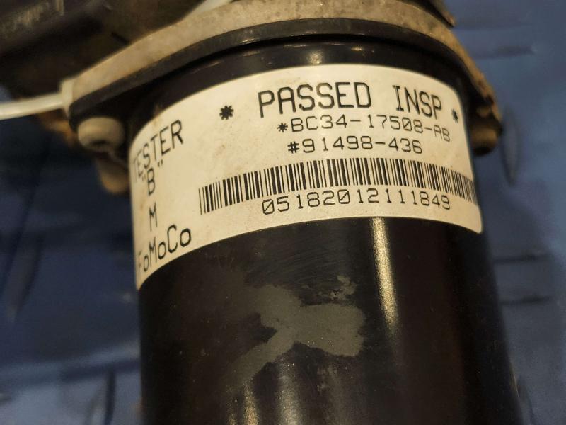 2012 Ford F-250 Super Duty Wiper Motor Front