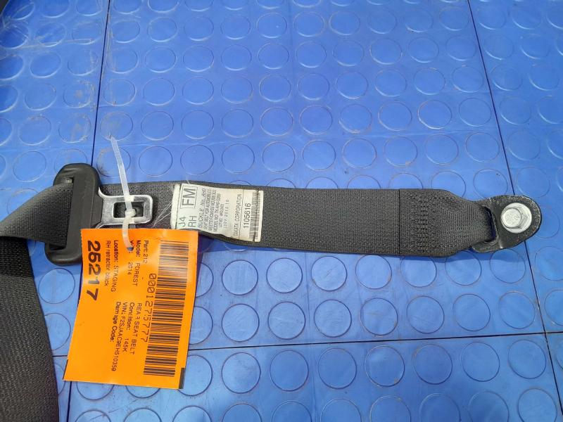 2014 Subaru Forester Rear Seat Belt