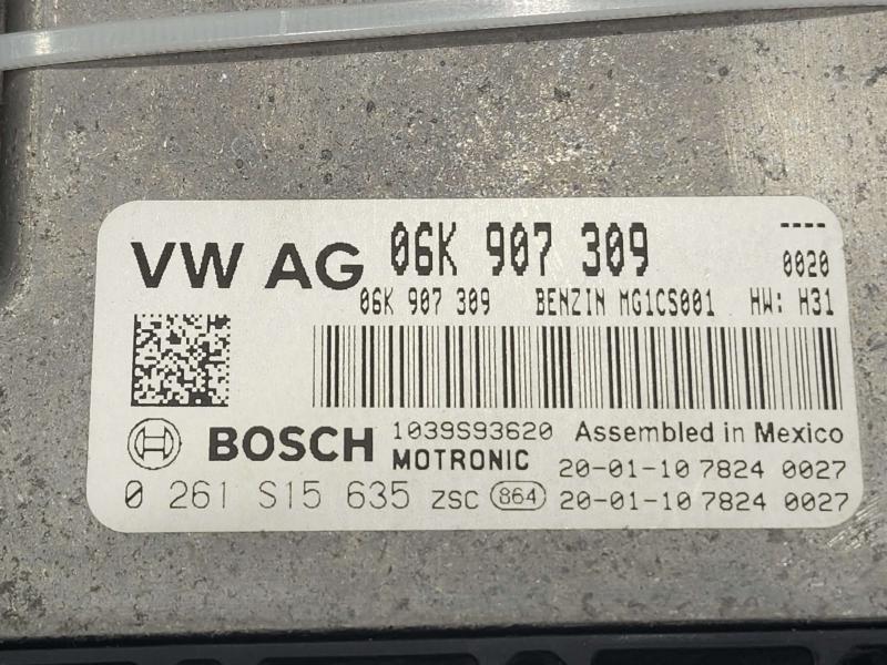 2020 Volkswagen Passat Engine/Motor Brain Box